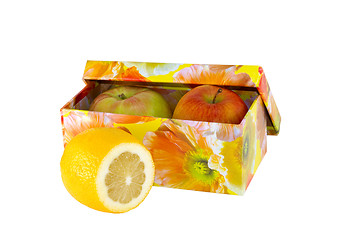 Image showing Fruit in a box