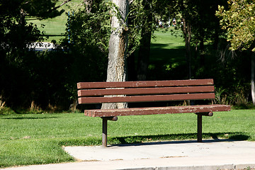 Image showing Bench in a Park