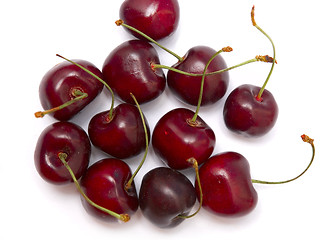 Image showing sweet cherries
