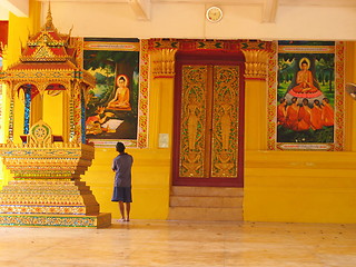 Image showing Art and art lovers. Vientiane. Laos