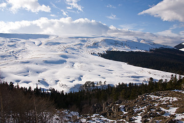 Image showing Snow slope