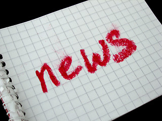 Image showing news