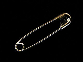 Image showing safety pin