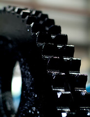 Image showing Black gear