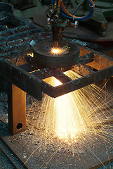 Image showing Cutting steel