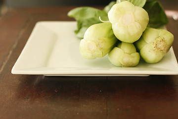 Image showing Baby bok choy.