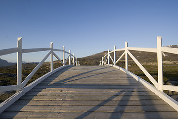 Image showing Bridge to nowhere