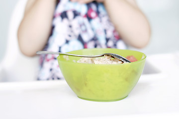 Image showing Breakfast porridge bowl.