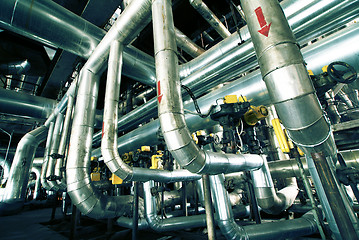 Image showing interior of water treatment plant