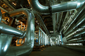 Image showing interior of water treatment plant