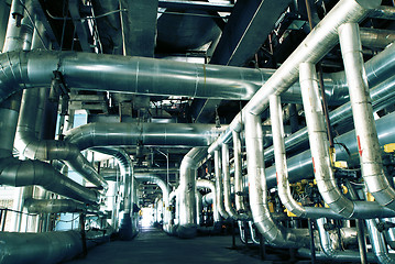 Image showing interior of water treatment plant