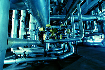 Image showing interior of water treatment plant