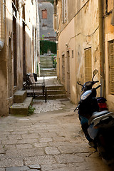 Image showing Narrow street in Zadar