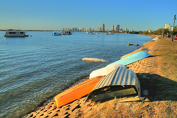 Image showing Broken Boats