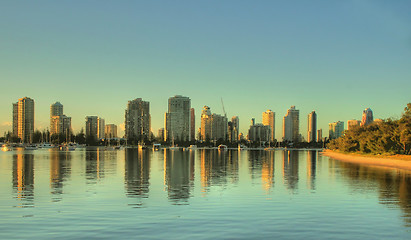 Image showing Main Beach Gold Coast Australia