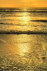 Image showing Sun On Surf