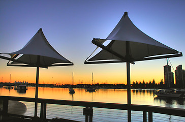 Image showing Shade Sails At Southport