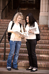 Image showing College students