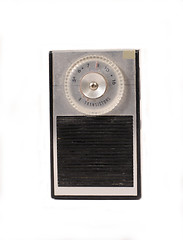 Image showing Retro portable transistor radio