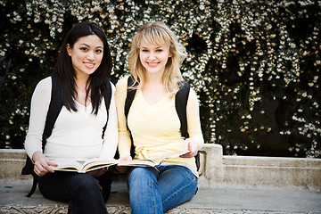 Image showing College students