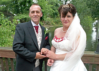 Image showing Bride and Groom