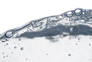 Image showing wave and bubbles
