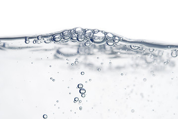 Image showing wave and bubbles