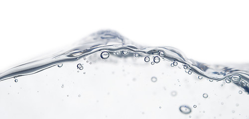 Image showing wave and bubbles