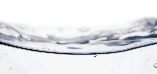 Image showing wave and bubbles