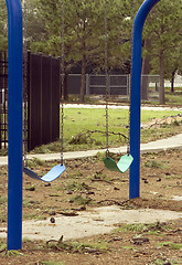 Image showing Swings