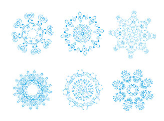 Image showing snowflakes