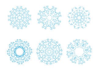 Image showing snowflakes