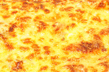 Image showing Grilled cheese topping - tasty background