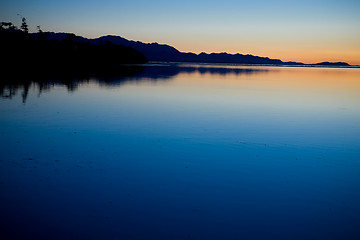 Image showing Pacific Northwest Sunset