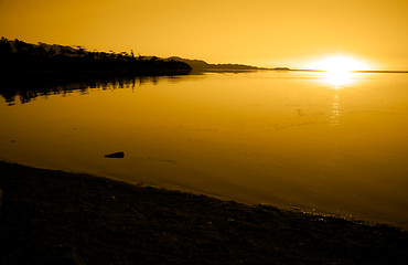 Image showing Pacific Northwest Sunset