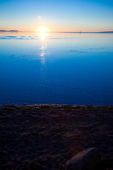 Image showing Pacific Northwest Sunset