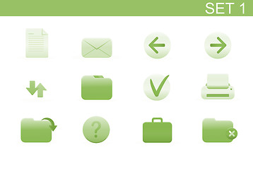 Image showing web icons