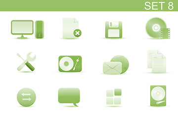 Image showing web icons