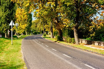 Image showing Autumn Road