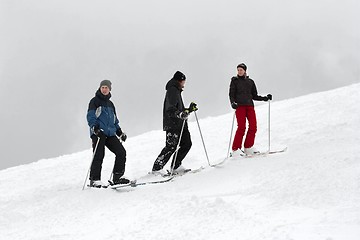 Image showing Skiers