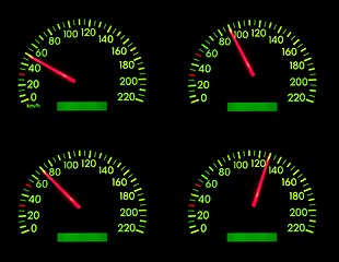 Image showing Speedometer