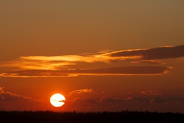 Image showing Sunset