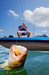 Image showing Sport fishing