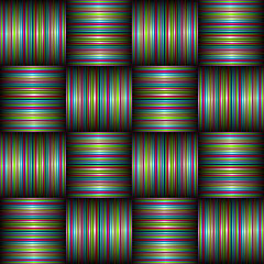 Image showing candy stripe weave