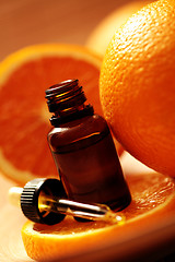 Image showing orange essential oil