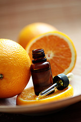 Image showing orange essential oil