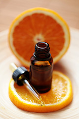 Image showing orange essential oil