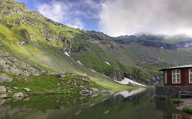 Image showing Hut in the mountains