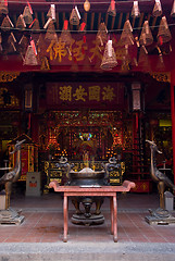 Image showing Interior of Chinese temple in Vietnam