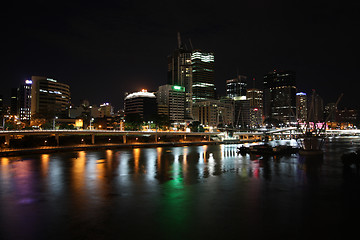 Image showing Brisbane at night